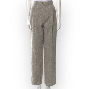 Tory Burch Wide Leg Tweed Pants Size 10